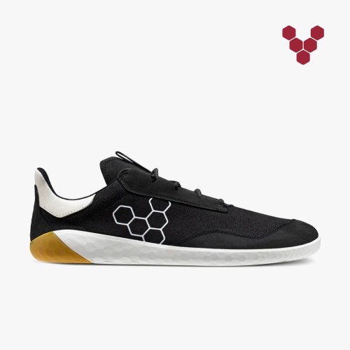 Vivobarefoot Geo Shell Svart Joggesko Dame [2-TUNV]